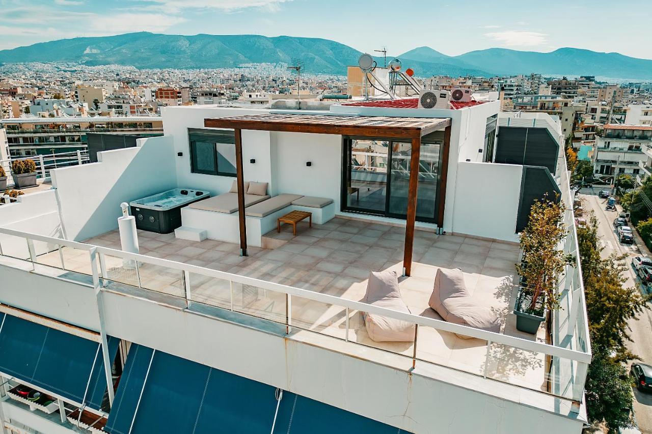 Suites With Magical View & Jacuzzi Athena Bagian luar foto